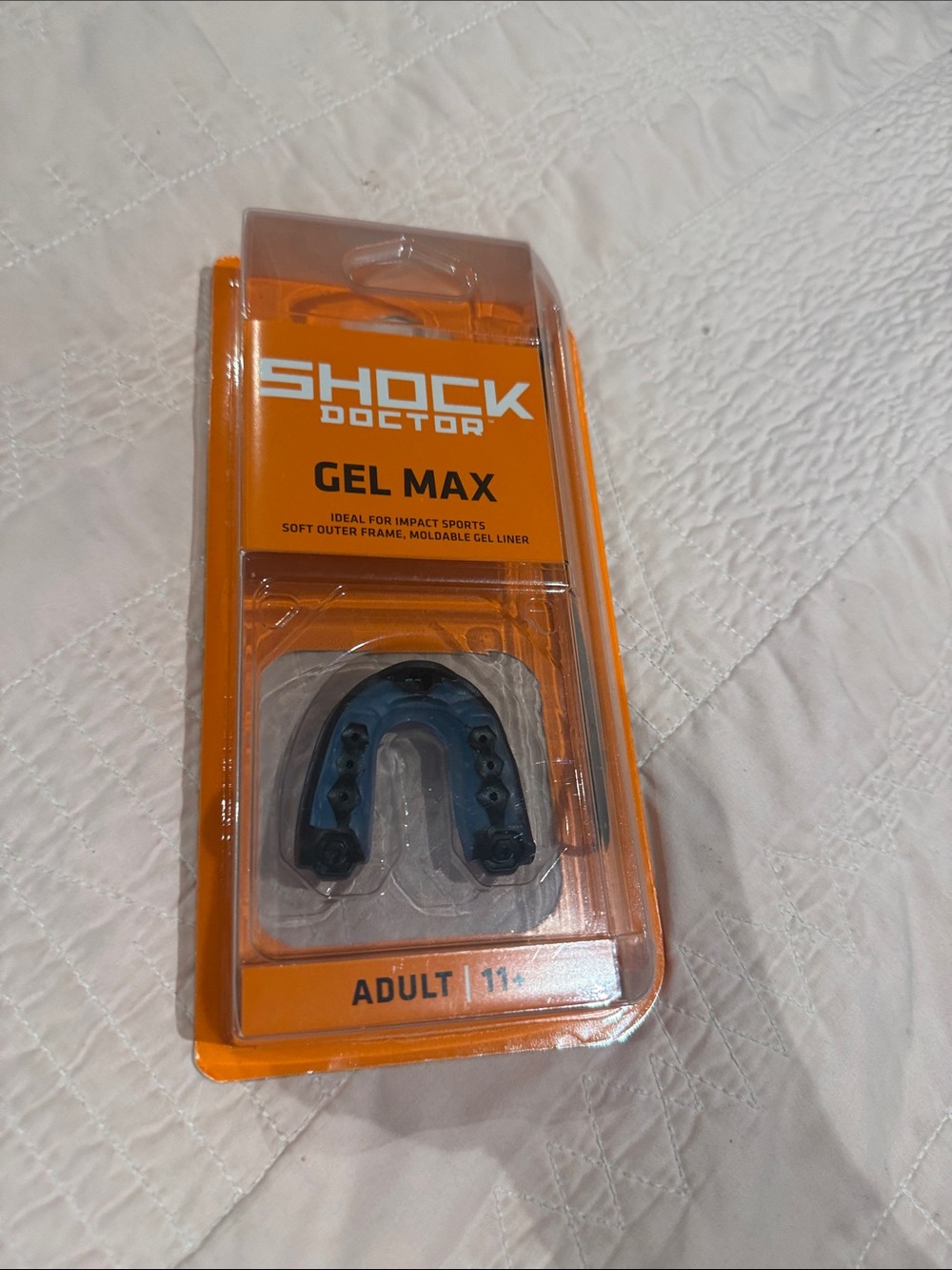 Gel Max Adult Mouthguard - Blue